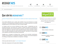 Tablet Screenshot of ecoxarxes.cat